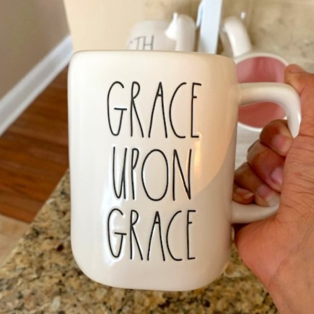 Rae Dunn, " Grace Upon Grace" mug